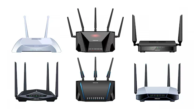Different Internet routers