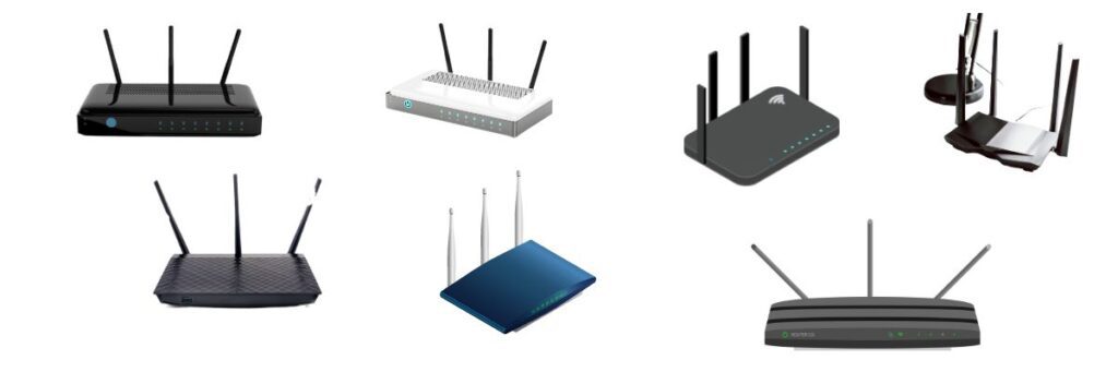 different types of routers