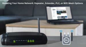 Boosting Your Home Network Repeater Extender PLC or WiFi Mesh